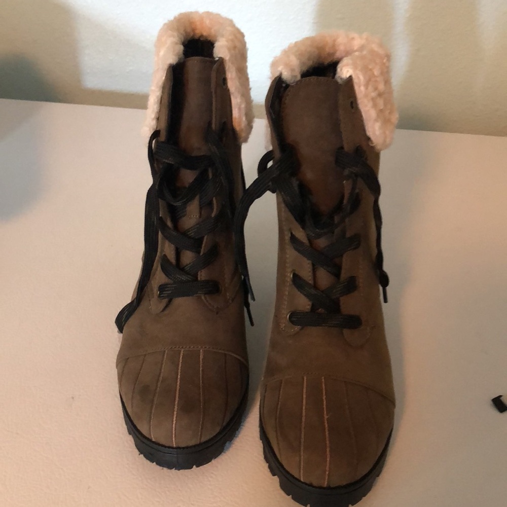 Qupid Combat Boots - Picture 5 of 10
